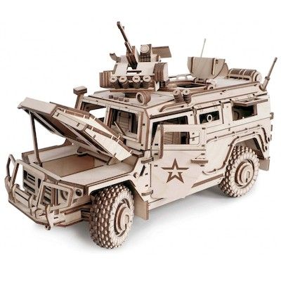 конструкторы механические из дерева