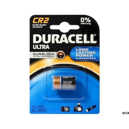 Батарейка CR2 Duracell Ultra Lithium, 3В (1шт)