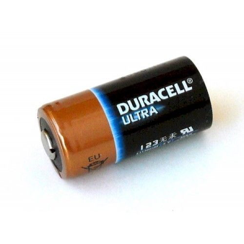Батарейка CR123 Duracell Ultra Lithium, 3В (1шт)