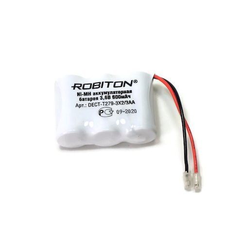 Аккумулятор RTF DECT-T279-3X2/3AA 3,6В, 0,6Ач Robiton