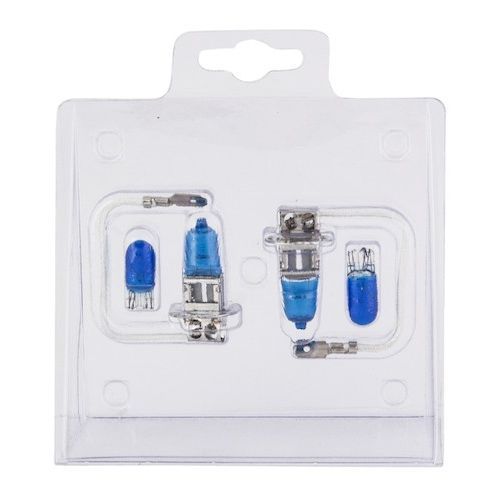 К-т галогенных автоламп SVS H3 55W+W5W, 5000K Ver.2.0 (белый)