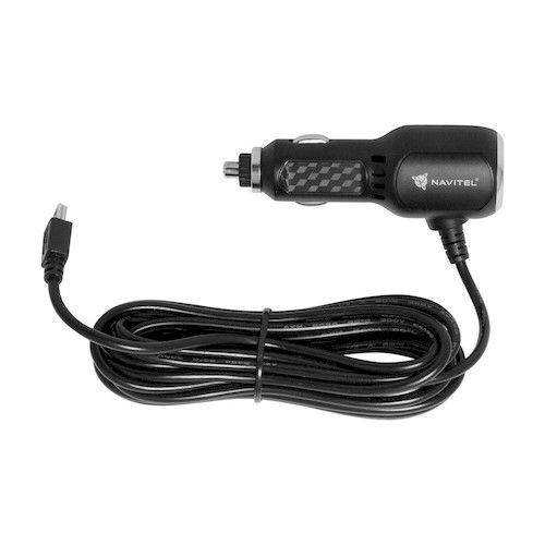Зарядное у-во авто Navitel microUSB для в/регистраторов (3,3м)