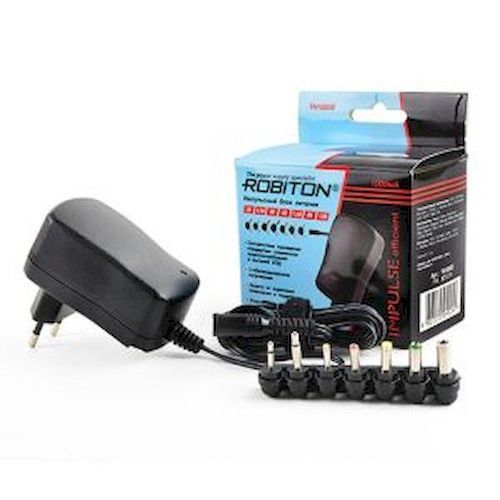 Блок питания Robiton TN1000S (220/3-12В, 1A)