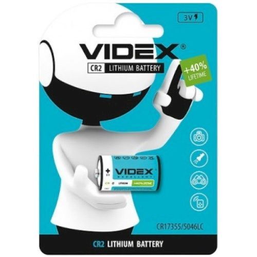 Батарейка CR2 Epilso/Videx Lithium, 3В (1шт)