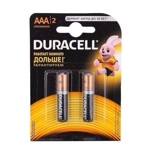 Батарейка LR03 Duracell Basic (2шт)