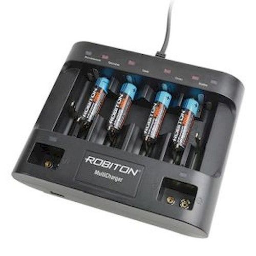 Зарядное у-во Robiton MultiCharger LCD2 (до 6АКБ, AA/AAA/С/D/крона, автомат.)
