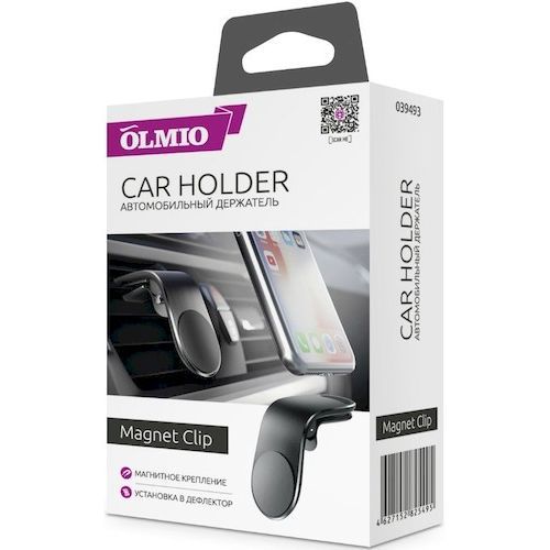 Держатель для смартфона Olmio Magnet Clip в дефлектор (магнит)