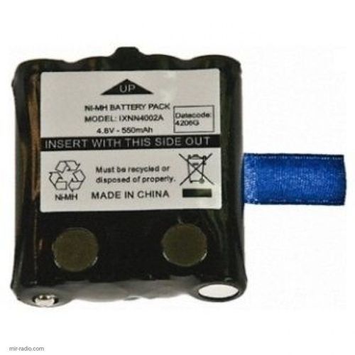 Аккумулятор для рации Motorola IXNN4002B (4,8В, 0,7Ач, Ni-Mh)