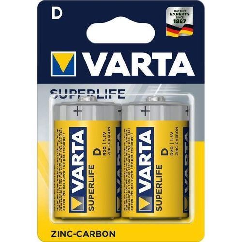Батарейка R20 Varta (2шт)