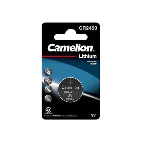 Батарейка CR2450 Camelion Lithium (1шт)