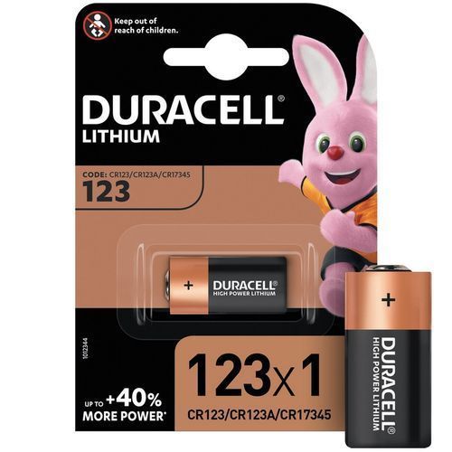 Батарейка CR123 Energizer Lithium, 3В (1шт)