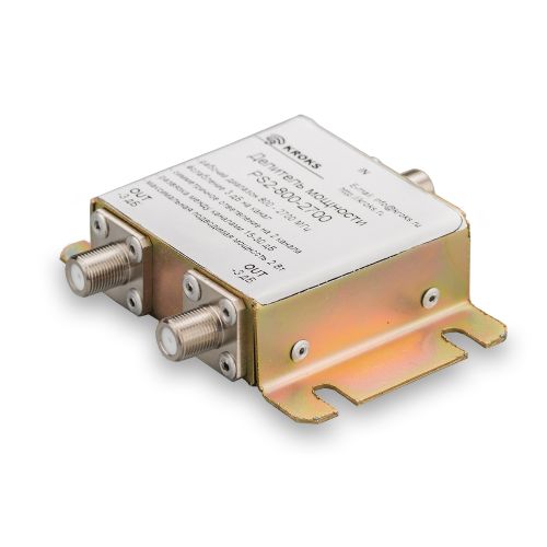Делитель мощности Kroks PS2-800-2700-75 (2 выхода, 800-2700МГц, F-female)