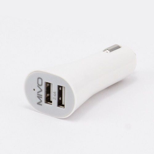 Переходник прик.шт./2USB Mivo MU-250 (2,4А)