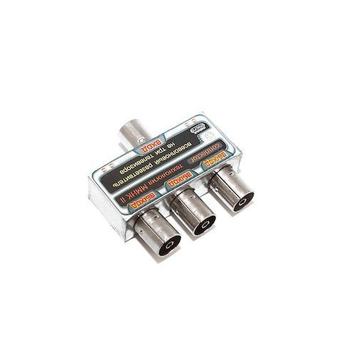 Разветвитель антенный Black/Connector P3 на 3ТВ