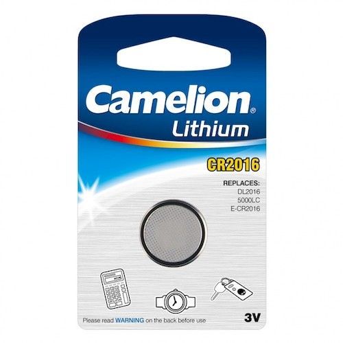 Батарейка CR2016 Camelion Lithium (1шт)