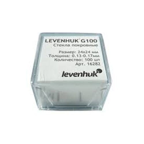 Покровные стекла Levenhuk G100 (100шт)