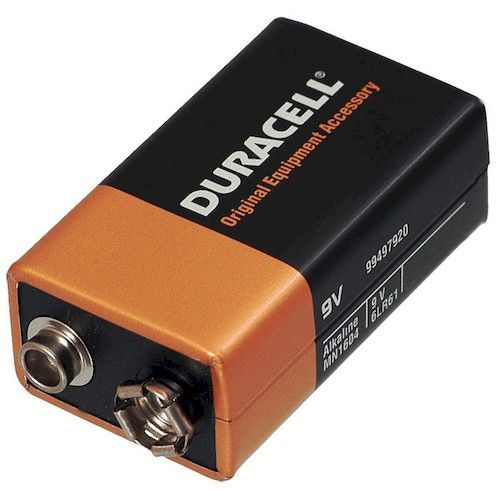 Батарейка 6LR61/крона Duracell (1шт)